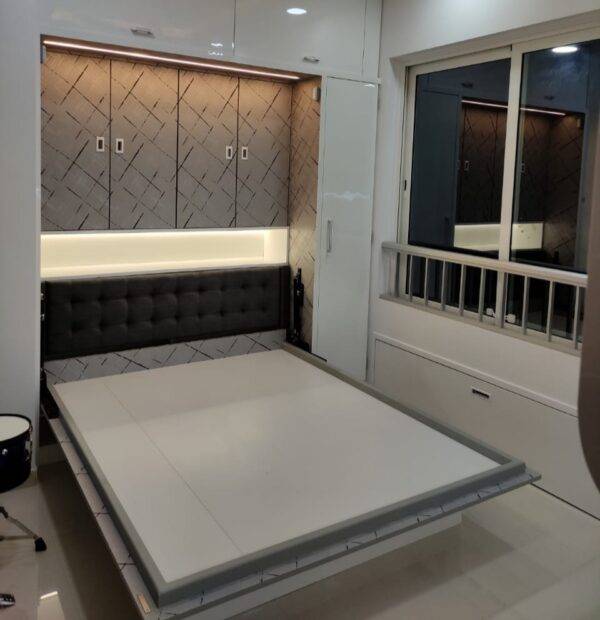 space saving murphy bed