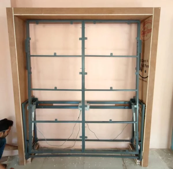 Remote system Metal Framing wall bed